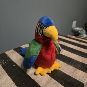 TY Beanie Baby "Jabber The Parrot"